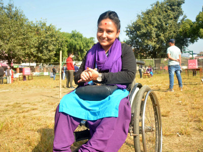 अपाङ्ग मतदाता भन्छन्ः ‘भोटदिने मेरो अधिकार म आफैँ प्रयोग गर्न चाहन्छु ’