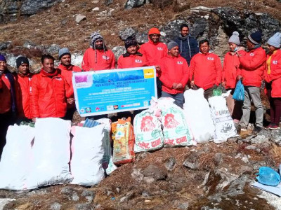 पाँचपोखरी सरसफाइ अभियान : पाँच सय किलो फोहर सङ्कलन