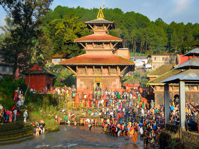 पौष कृष्ण औँसी: गोकर्णेश्वरमा श्राद्ध गर्नेको भीड