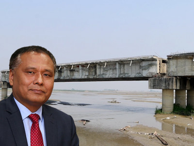 १४ वर्षदेखि अलपत्र झापाको कन्काई पुलको ठेक्का तोडियो