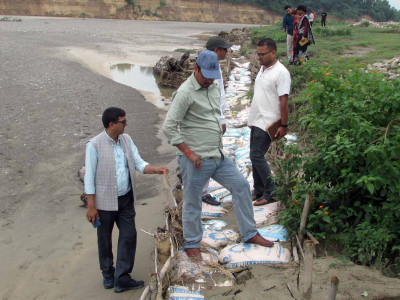 बाढीको चिन्ता छैन नदी तटीय क्षेत्रका बासिन्दालाई