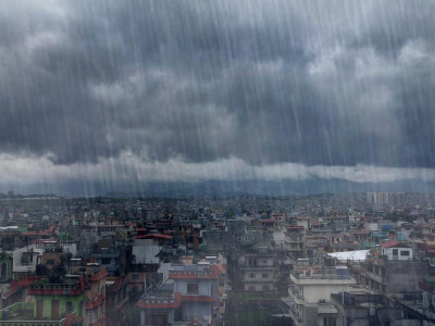 काठमाडौँसहित देशभर वर्षा