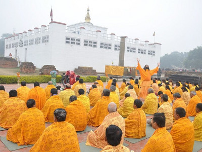 बौद्ध सर्किटलाई अरु बौद्धस्थलसँग जोड्ने घोषणा