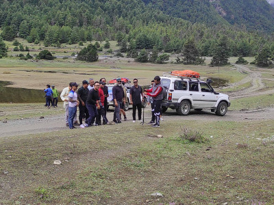 पर्यटकको आकर्षण केन्द्र बन्दै मनाङ