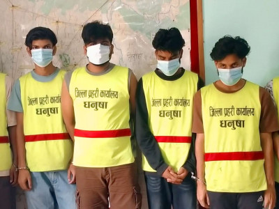 लोभ देखाएर अनलाइनबाट २ करोड ६३ लाख ठगेका सात भाई पक्राउ