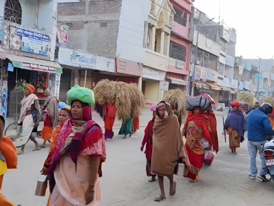 १५ दिने मिथिला माध्यमिकी परिक्रमाको टोली मडैमा