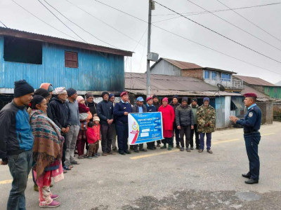 कोशीमा प्रहरीको ‘फ्यान’ अभियान प्रभावकारी