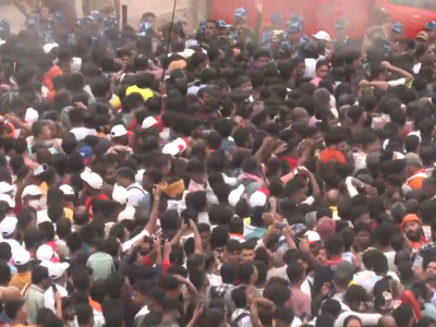 भारत धर्म रथ यात्रा : पुरीमा भव्य रथ यात्राको अवसरमा भक्तजनहरूको ठूलो भीड