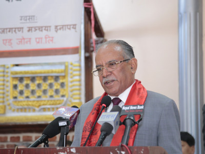 माओवादी केन्द्र सरकारमा जाँदैन, प्रचार गलत हो : प्रचण्ड
