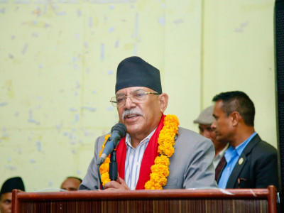 संघीय लोकतान्त्रीक गणतन्त्रको रक्षा गर्ने माओवादी केन्द्रले नै हो : प्रचण्ड