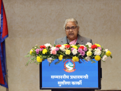 भ्रष्टाचार नियन्त्रण सरकारकै प्राथमिक जिम्मेवारी : प्रधानमन्त्री कार्की