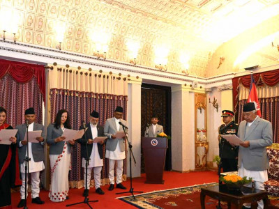नवनियुक्त राजदूतहरुले लिए शपथ