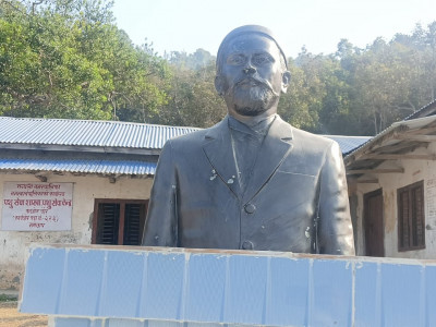 साहित्यका प्रथम सहिदको सालिक बन्यो, पार्क बनाउन रकम अभाव
