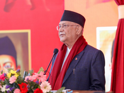 कसैलाई पनि बहुमत ल्याउन नदिने प्रणाली हामीसँग छ  : प्रधानमन्त्री ओली