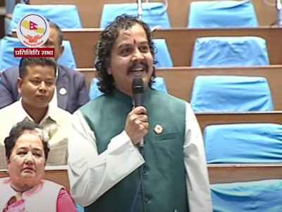 हामी राजनीतिक संस्कारमा यो देश निर्माणको सम्भावना खोजिरहेका छौँ : सांसद ढकाल