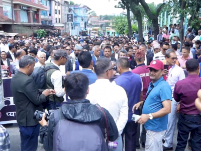 शिक्षा विधेयकविरुद्ध निजी विद्यालयहरूको संयुक्त आन्दोलन जारी