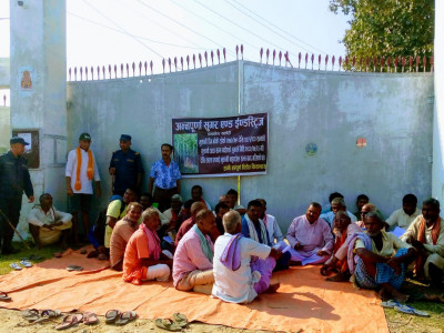 सर्लाहीमा आन्दोलित उखु किसान र उद्योगीबीच ४ बुँदे सहमति