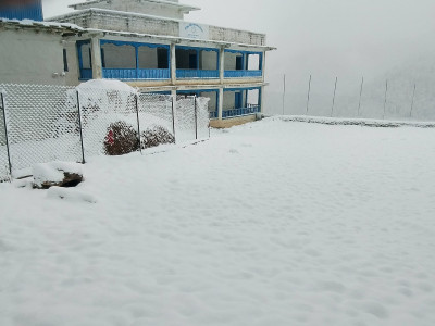 मुगुमा हिमपात र वर्षा (तस्बिरहरु)