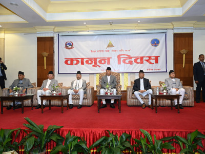 न्यायपूर्ण समाज निर्माणमा न्याय र कानून जगतको महत्वपूर्ण दायित्व छ : राष्ट्रपति
