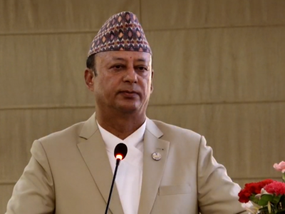 विपद् सम्बन्धी पूर्व सूचित गर्ने प्रविधिको विकास हुन आवश्यक छ : मन्त्री खड्का