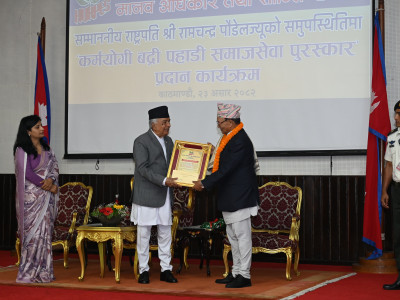 लोकतान्त्रिक संस्कृतिलाई बलियो बनाउन जरुरी : राष्ट्रपति
