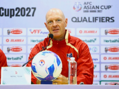 पुरुष राष्ट्रिय फुटबल टोलीका प्रशिक्षकरसले दिए राजीनामा