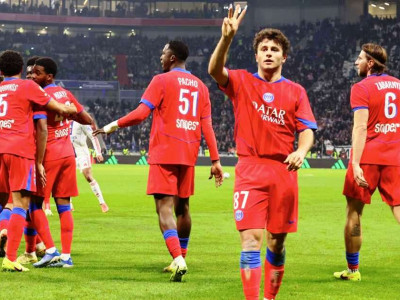 पिएसजीले निकाल्यो लियोनविरुद्ध सनसनीपूर्ण जित