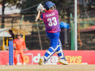 रोमाञ्चक खेलमा नेदरल्यान्ड्ससँग नेपाल २ रनले पराजित
