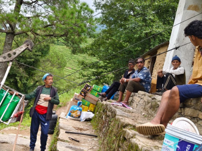 ग्राभिटी रोपवेले मना गाउँका बासिन्दाको जीवनशैलीमा परिवर्तन
