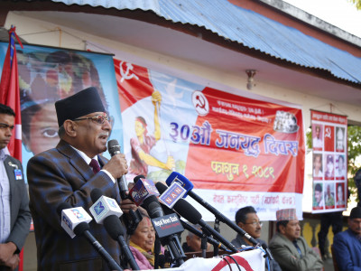 जनयुद्धको प्रेरणा सयौं वर्षसम्म रहने छ – अध्यक्ष प्रचण्ड