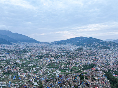 बाघ भैरव डाँडाबाट यस्तो देखियो काठमाडौं (तस्विहरु)
