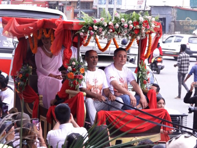 भव्य प्रचारप्रसारमा ‘जन्ते बाख्रो’ टिम