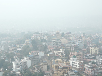काठमाडौं उपत्यकासहित देशका प्रमुख शहरहरूमा वायु प्रदूषण उच्च
