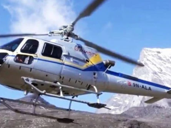 खोटाङमा हेलिकोप्टर दुर्घटना, एक जना घाइते