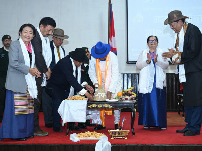 शेर्पा परिकार काटेर राष्ट्रपतिबाट ग्याल्पो लोसारको शुभारम्भ