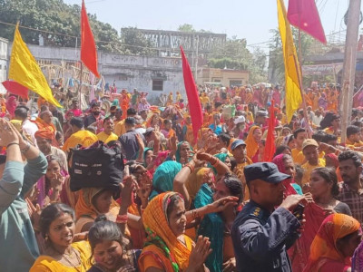 मिथिला माध्यमिकी परिक्रमा : आज अन्तिम स्थल जनकपुरधाम पुग्दै