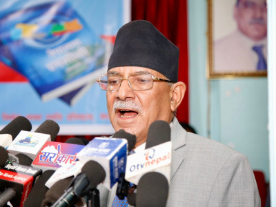 एमसीसीबारे माओवादी केन्द्र सुरु देखिनै गम्भीर छ : प्रचण्ड