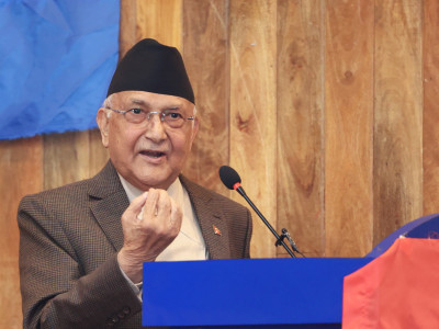 ‘देशलाई कसैले अप्ठ्यारोमा पार्न खोजे युवा सङ्घले बाघले झम्टिए झैँ झम्टन्छ’