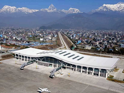पोखरा क्षेत्रीय अन्तर्राष्ट्रिय विमानस्थलमा आजदेखि रात्रिकालीन उडान