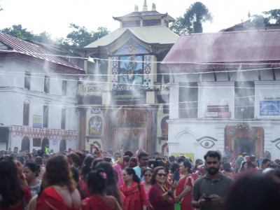 गर्मी छल्न पशुपतिनाथमा कृत्रिम वर्षा