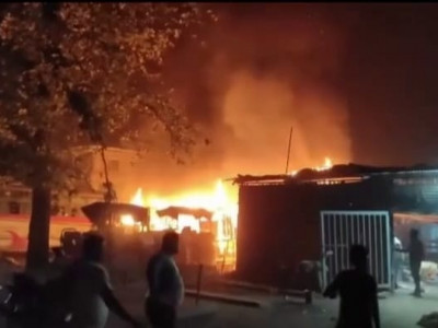 रौतहटको दुई छुट्टाछुटै स्थानमा आगोलागी, रु १० लाख  बराबरको क्षती