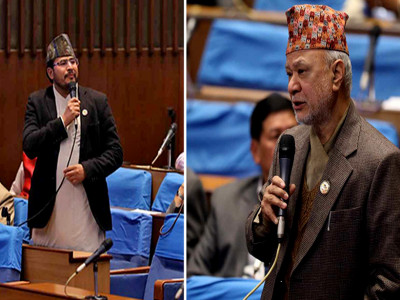 ज्ञानेन्द्र शाही र रघुजी पन्तबीच संसदमा भनाभन, इतिहास पढेर आउन सुझाव