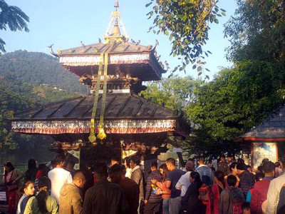 बाराही मन्दिर पुनःनिर्माण गरिँदै