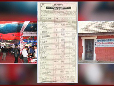 ऋषि धमलाको रिपोटर्स क्लबले भृकुटीमण्डपको ४६ लाख भाडा तिरेन