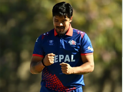 पकिस्तानविरुद्ध नेपाललाई पहिलो सफलता करणले लिए पहिलो विकेट