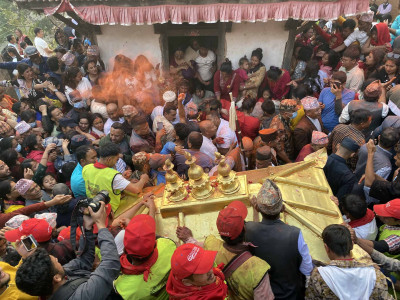 नुवाकोटमा मनाइयो सन्दुरे जात्रा