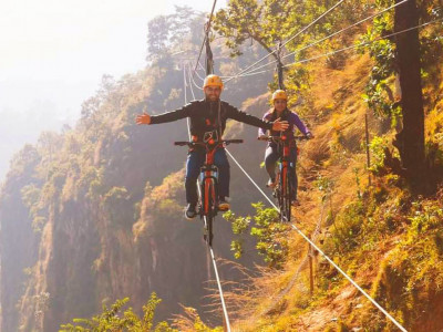 विश्वकै दोस्रो लामो स्काई साइक्लिङ सञ्चालनमा