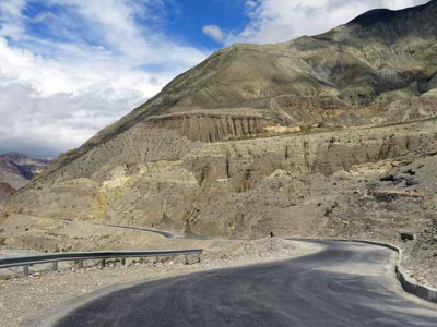 कालीगण्डकी करिडोरः जोमसोम–कागबेनी खण्डमा कालोपत्र