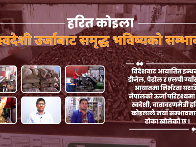 हरित कोइला: स्वदेशी उर्जाबाट समृद्ध भविष्यको सम्भावना