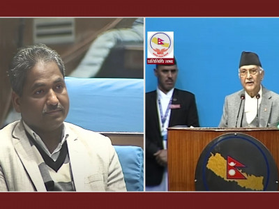 प्रभु साहलाई ओलीको जवाफ, के म मेनपावरको मान्छे हुँ ?